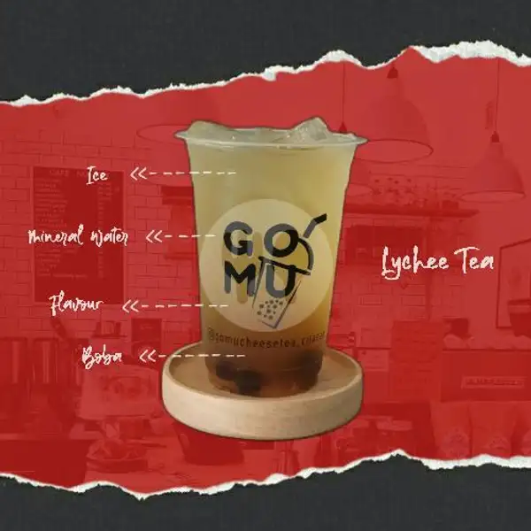 Lychee Tea | Gomu Bubble Tea, Gumilir