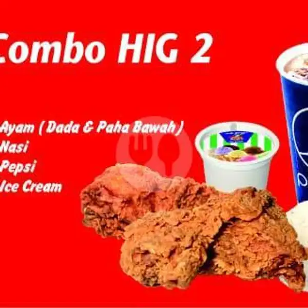 Combo Hig 2 | Ayam Penyet Jakarta, Dr Mansyur