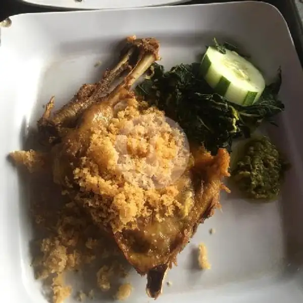 Ayam Potong Kremes+Nasi | Ayam Spesial Jantan Manshurin, Gunungpati