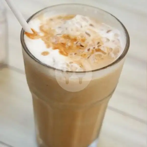 Es Creamy Latte | Warung Azril (Bebek Sinjay), Klojen