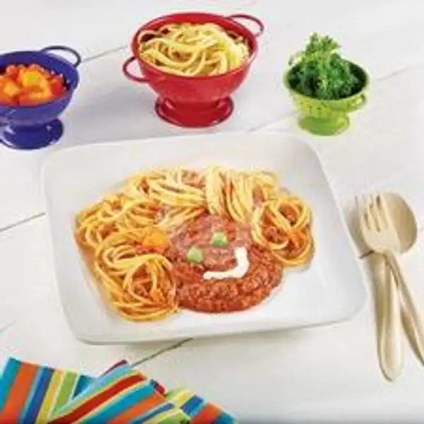 Spaghetti Bolognese Kids Meal | Abuba Steak, Prabu Dimuntur