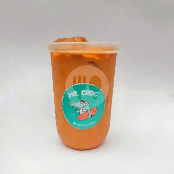 Thai Tea Milk | Mr Croc Antapani (thai tea, greentea, milk tea, kopi)