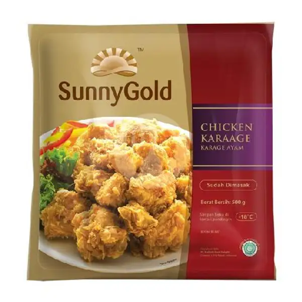 Sunny Gold Chicken Karage 500 gr | Berkah Frozen Food, Pasir Impun