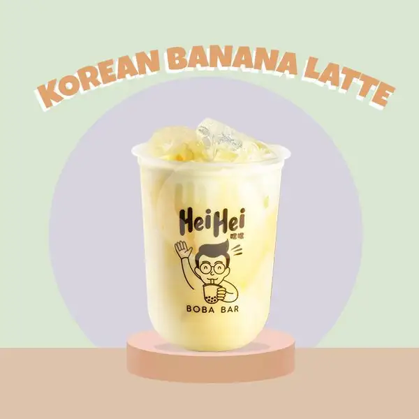 Korean Banana Latte | HeiHei, Lampung