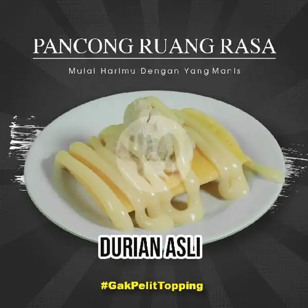 Pancong Durian Kupas (Signature Menu) | Pancong Ruang Rasa, Sawangan
