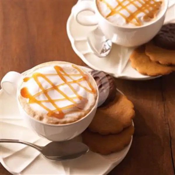 Vanilla Latte Hot | Kopi Sorga Dunia, Mangga Besar