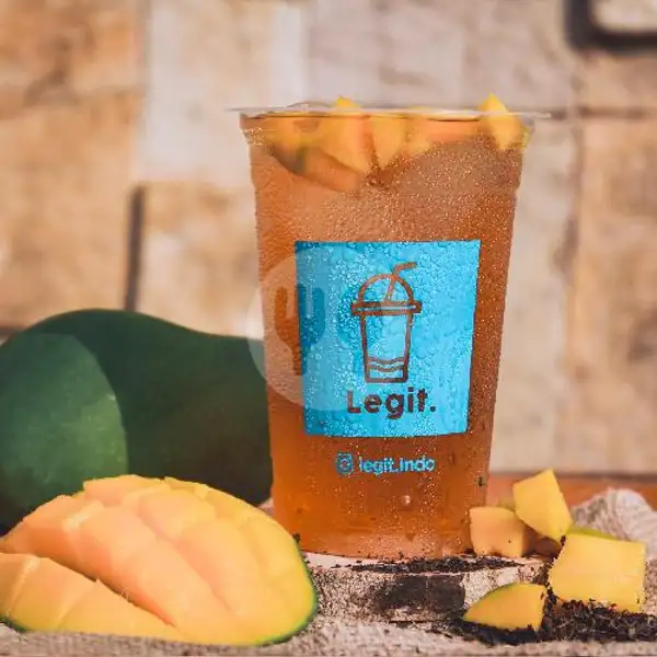 Manggo Tea Large | Legit Drinks, Ambo Kembang