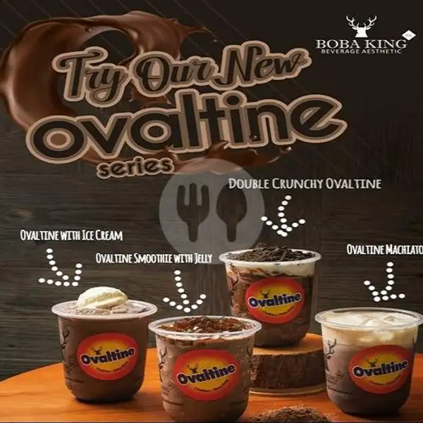 Ovaltine With Ice Cream-l | Boba King dan Korean Toast, Kintamani