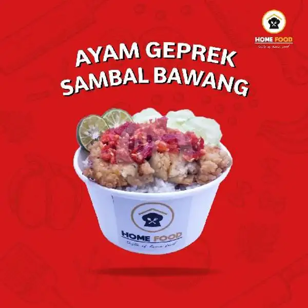 Ayam Geprek Sambal Bawang (Fillet) | Home Food, Cipondoh