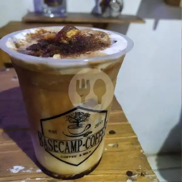 Es Kopi Magma ( Coffee Layer ) | Basecamp Coffe, Sidorejo
