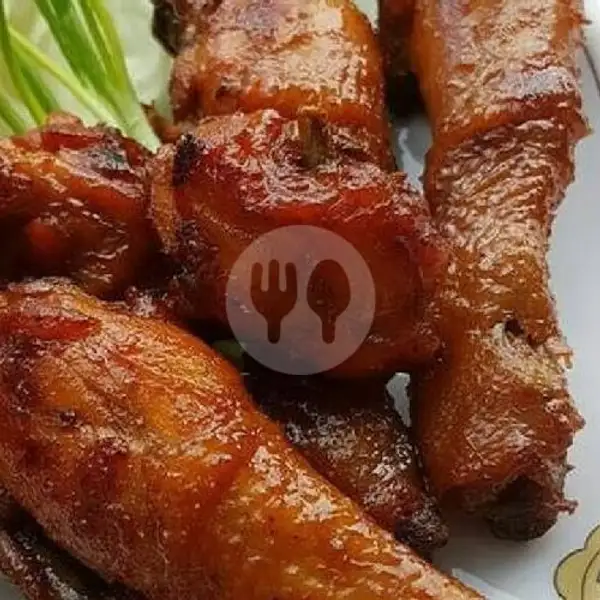 Kepala Ayam Bakar (Isi 2 Potong) | Sambel Jebleh Abank Alil, Karang Tengah