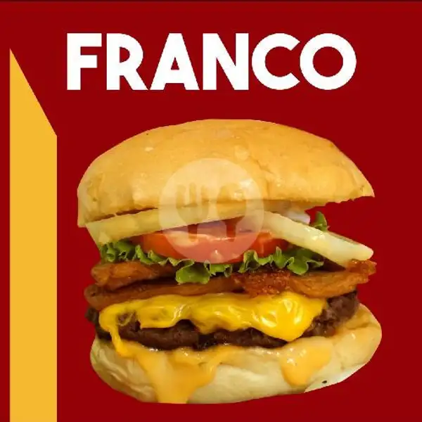 Beef Burger Franco | Captain Burger, Waturenggong