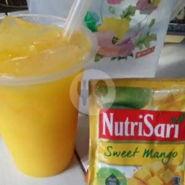 Nutrisari Mangga + Susu | Tahu Gejrot Syifa, Cilodong