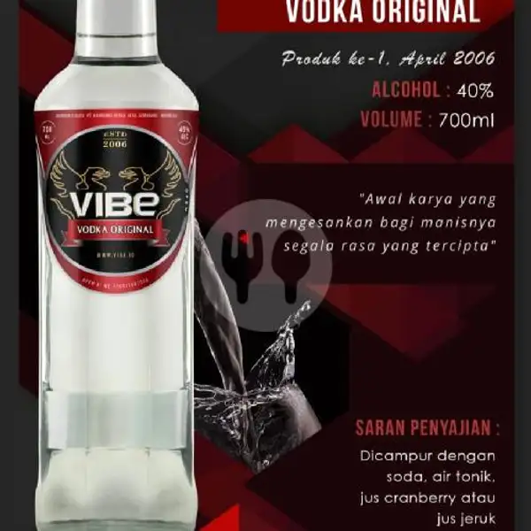 Vibe Vodka Original 700 Ml + Free Schweppes Tonic N Kacang Kulit Garuda | Arnes Beer Snack Anggur & Soju