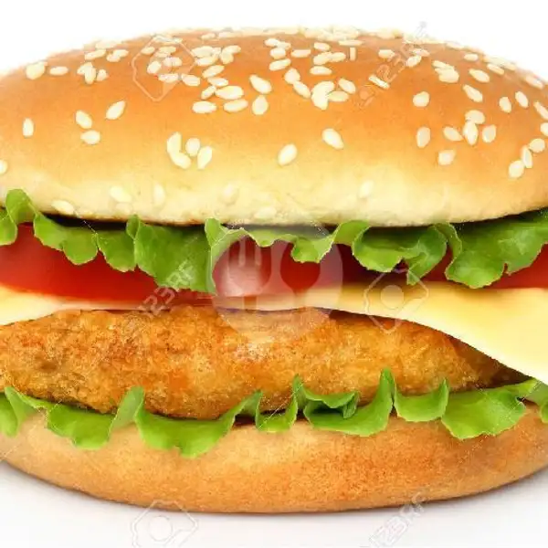 Burger Berto Chicken Crispy | Burger Berto, Karangploso