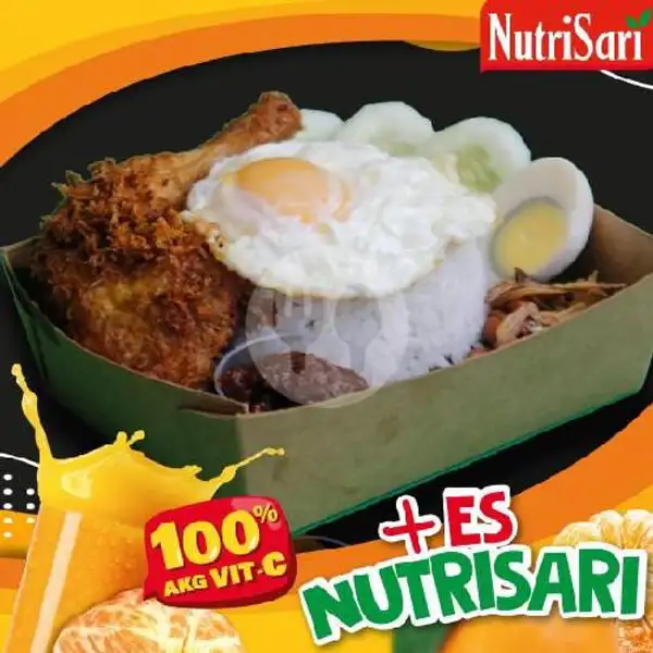 Nasi Lemak Special X Nutrisari | Nasi Lemak Upin-ipin, Nusa Kambangan