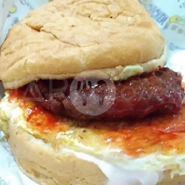 burger sapi telur | Kaila Kebab, Tiban