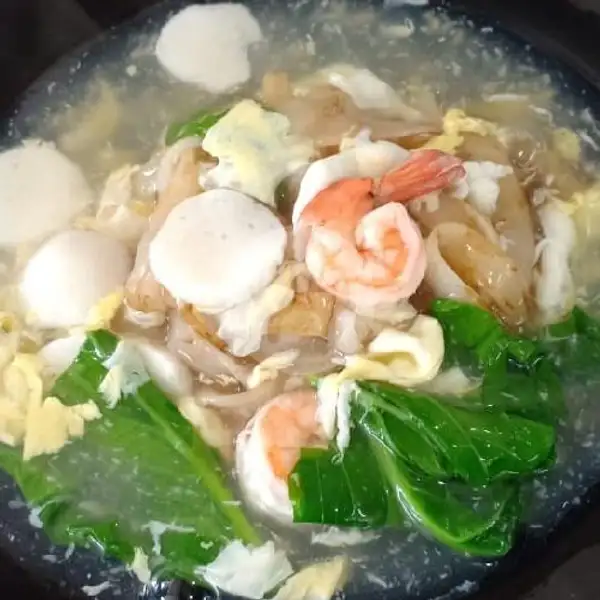 Kwetiau Siram | Soup Ikan 66 Golden King Foodcourt, Bengkong