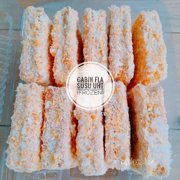 Gabin Fla Susu UHT Vanilla (Frozen Isi 10 ea) | Choco DeeN, Sepinggan