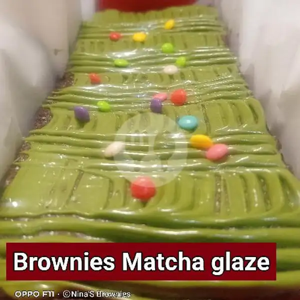 Brownies Matcha Glaze | Nina'S Brownies