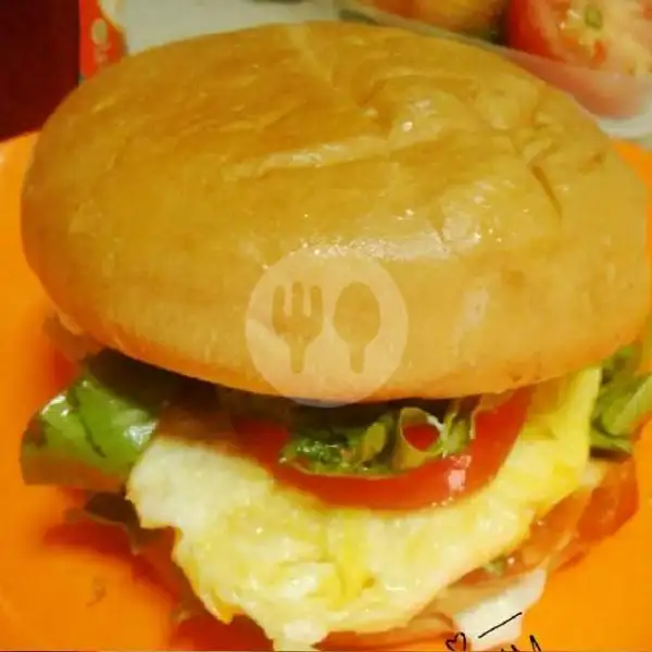 Burger Telur | Burger Good Day, Tiban Indah