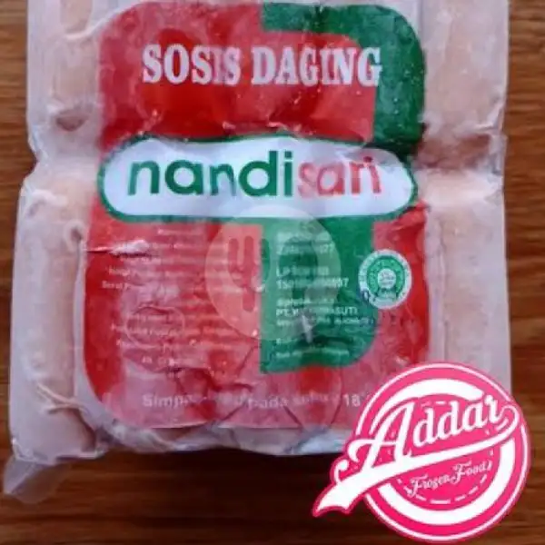 SOSIS DAGING 250gr Nandisari | ADDAR frozen food, Jl. Mahesa Barat l no. 32