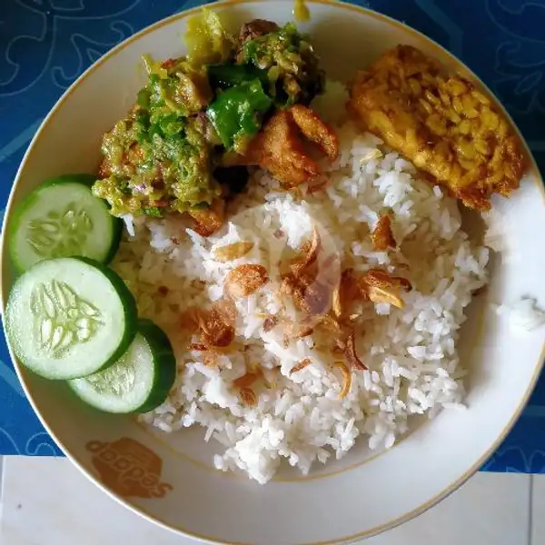 Nasi Ayam Gepuk Lombok IJO(Spesial Recommended Sambal) | Depot Makan Yoenz, Tentara Pelajar