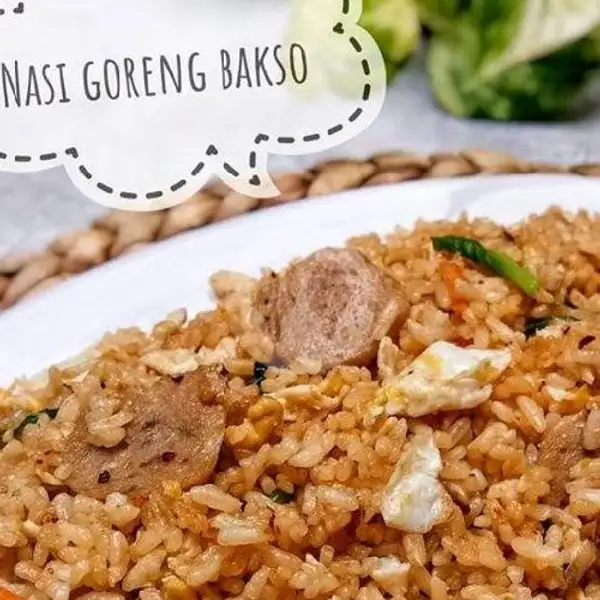 Nasi Goreng Bakso | Lontong Sayur Dan Nasi Lengko Mamah Effel