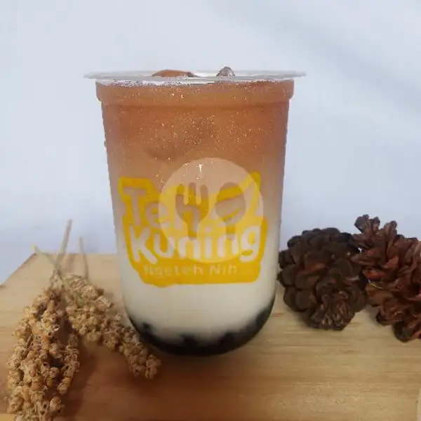 Boba Milk Tea | Teh Kuning, Lowokwaru