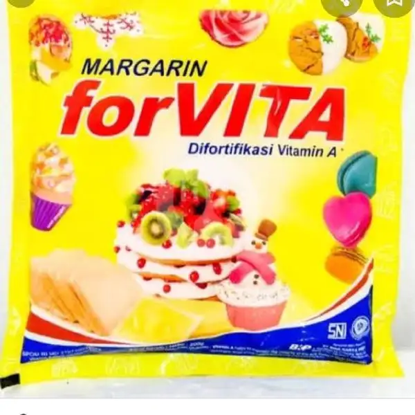Forvita Margarine 200 Gr | Berkah Frozen Food, Pasir Impun
