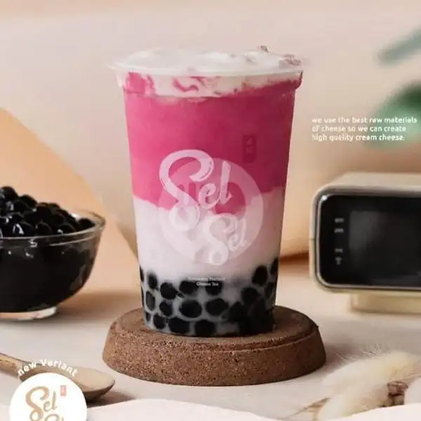 Strowberry yogurt | Sel Sel Cheese Tea