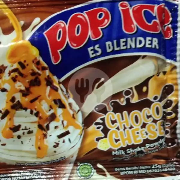 pop ice choco cheese | Warung Seblak Anie, Kebon Gedang