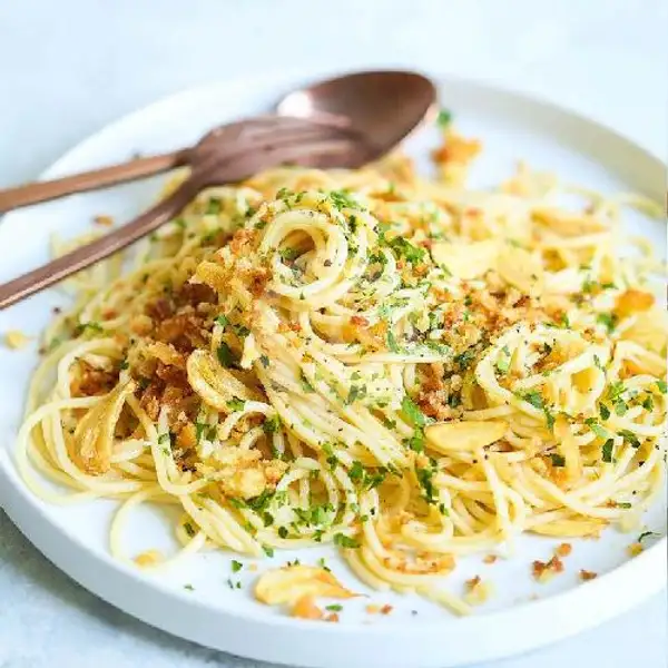 Spaghetti Aglio E Olio | Kedai Konichiwa