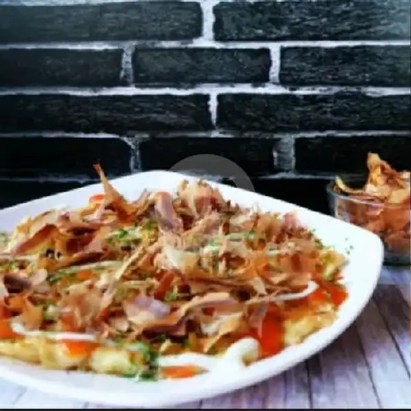 okonomiyaki octopus lag | Roti Kuro Bakar & Kukus Om Ndut, Kalideres