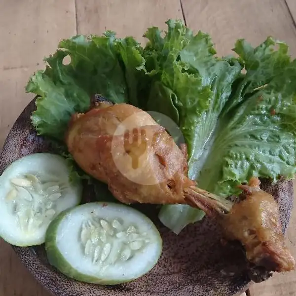 Ayam Goreng + Nasi | Lalapan Pakdhe Muharto