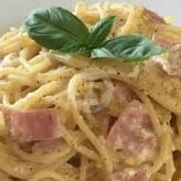 Spaghetti Carbonara |  AmoraCoffee, BOSS Depok