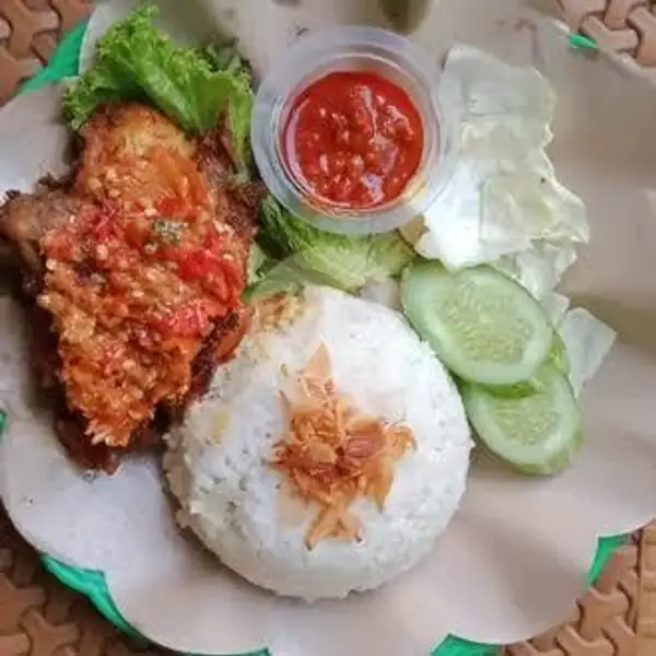 Nasi Ayam Penyet | Warung Mama Citra Kota Tegal, Margadana