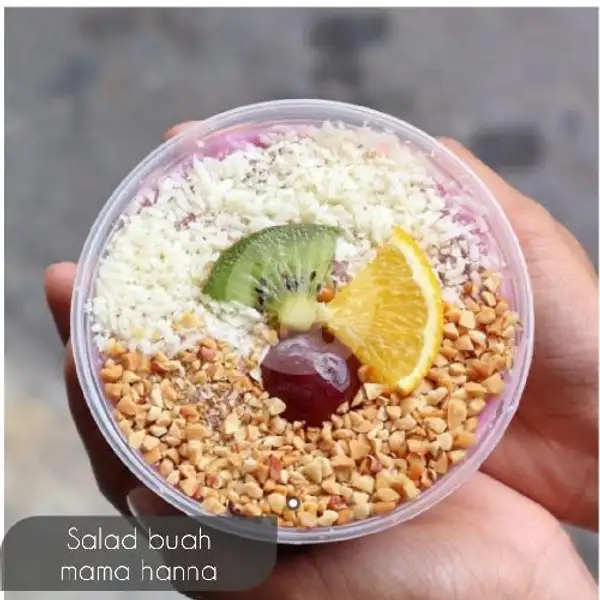 Salad Buah Keju Kacang Uk. 300 ML | Salad Buah Mama Hanna, Dukuh Kupang