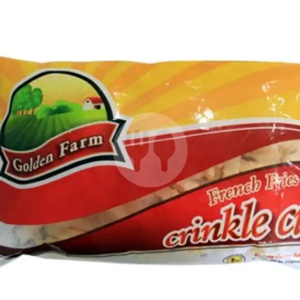 GOLDEN FARM CRINCLE CUT 1KG | Frozen Food, Empek-Empek & Lalapan Huma, Pakis