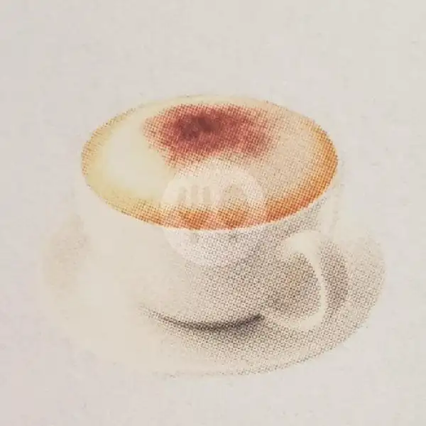 Hot Cappuccino | Ejji Coffee Corner, Sukolilo
