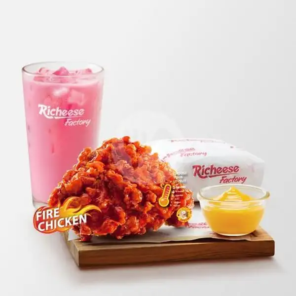 Special Price Combo 1 Fire Chicken_1 | Richeese Factory, Pajajaran