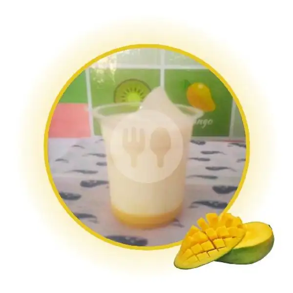 Mango Milkshake | SEGER (SALAD BUAH & JUS BUAH)