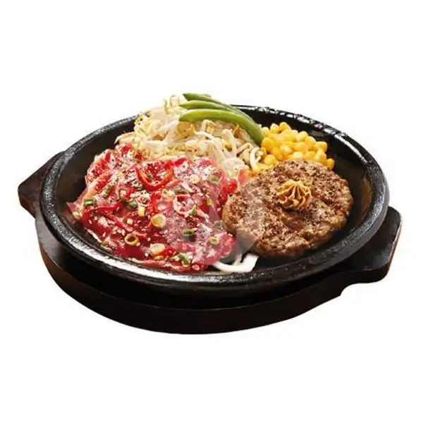 BBQ Premium Beef & Hamburg | Pepper Lunch, Palembang Indah Mall