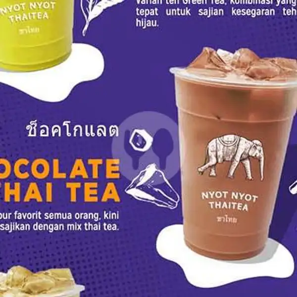 Coklat Ice ( L ) | Thai Tea Nyot Nyot, Botania