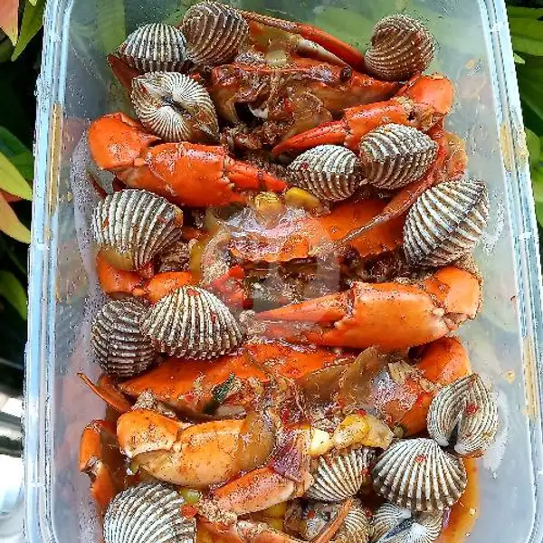Kepiting 3 Ekor Berat 450gram Mix Kerang | Kepiting Nyengir, Sambikerep