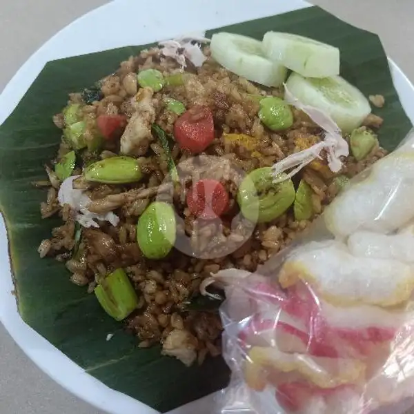 Nasi Goreng Pete  Bumbu Sedeng | Tempe Mendoan Dan Pecel Sayur