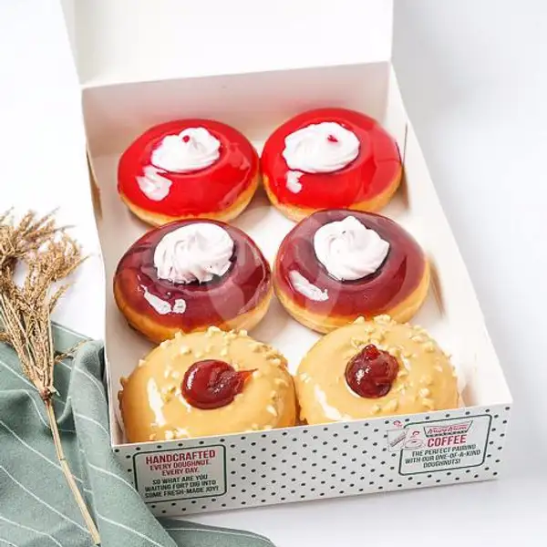 1/2 dozen Assorted Doughnut | Krispy Kreme, Gambir