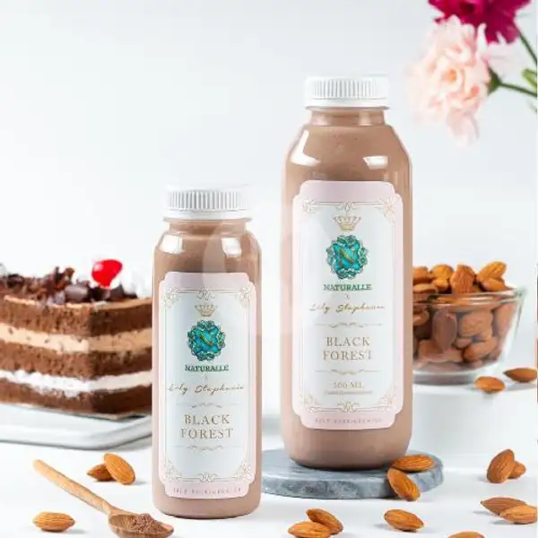 Black Forest 500 Ml | Naturalle Premium Almond Milk, Wisma Mukti