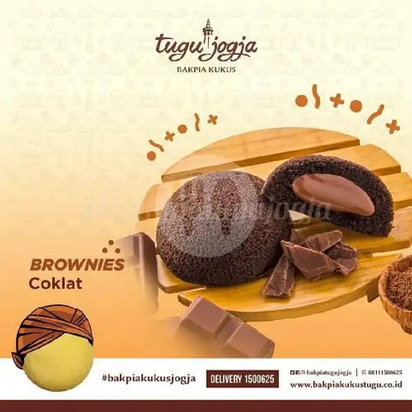 Bakpia Kukus Brownies Cokelat | Toko Lapis Talas Bogor Botani, Karawaci