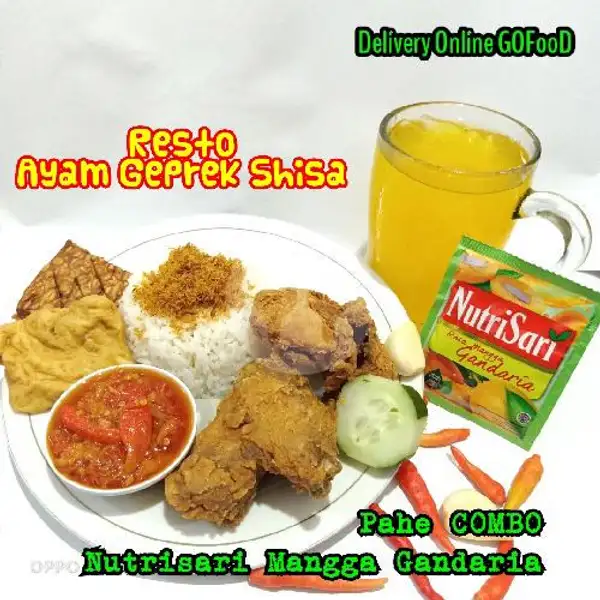 PAHE COMBO Nutrisari Mangga Gandaria | Ayam Geprek Shisa, Dukuh Kupang